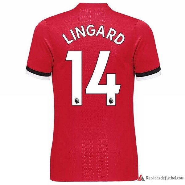 Camiseta Manchester United Primera equipación Lingard 2017-2018
